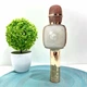Микрофон беспроводной караоке bluetooth USB аккумулятор TF слот 25см Розовый (L20) - изображение 2