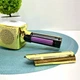 Микрофон беспроводной караоке bluetooth USB аккумулятор TF слот 25см Золотистый (L20) - изображение 4