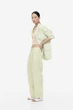 Брюки H&M 34 фисташковый 29011141525 - изображение 3