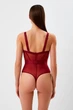 Боді DKNY 75D Червоний (95305) - зображення 2