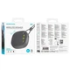 Компактна портативна бездротова Bluetooth колонка акустика Borofone BP22 Rhyme sports BT speaker 1200 мАг |Bluetooth 5.4, FM, TF-карта, TWS, USB-флешка, AUX, 5 Вт, до 3 годин роботи, вбудований шнурок для перенесення| Сірий - зображення 5