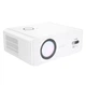 Безпровідний WiFi/Bluetooth Портативний Проектор Hoco DT3 Smart electric Focus projector (1080P Android version)|2.4G/5G, AUX/USB/AV/HDTV| Білий - зображення 3