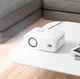Безпровідний WiFi/Bluetooth Портативний Проектор Hoco DT3 Smart electric Focus projector (1080P Android version)|2.4G/5G, AUX/USB/AV/HDTV| Білий - зображення 4