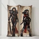 Дакимакура Adepta Sororita Warhammer 40k, (подушка обнимашка) 120*40 см - изображение 4