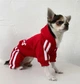 Спортивный костюм для собак Adidog M Красный - изображение 10