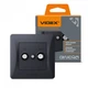 Розетка TV+SAT концевая черный графит VIDEX BINERA VF-BNSK2TVSATE-BG - изображение 1