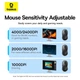 Мышь Baseus F02 Ergonomic Wireless Mouse |2.4G/BT5.2| (without Battery) Black - изображение 8