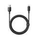 Кабель Baseus Lightning Silky Series Fast Charging Cable |2.4A, 2m| Black - зображення 1