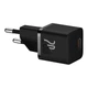 Адаптер сетевой Baseus GaN5 Fast Charger (mini) |1Type-C, 20W/3A, PD/QC| (With C to C 100W 1m cable) Black - изображение 5