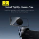 Тримач Baseus MaxView Magnetic Car Mount for In-Vehicle Infotainment Screen grey - зображення 7