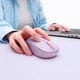 Мышь Baseus F01B Tri-Mode Wireless Mouse |2.4G/BT5.0+BT3.0, 800-1200-1600dpi| Purple - изображение 6