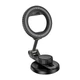 Тримач HOCO View folding magnetic ring Car holder (center console) H77 Black - зображення 1