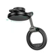 Тримач HOCO View folding magnetic ring Car holder (center console) H77 Black - зображення 3