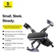 Тримач Baseus UltraControl Gravity Car Mount for Foldable Phone Grey - зображення 6