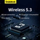 Навушники Baseus Bowie True Wireless Earphones WM01 |BT5.3, 40/300mAh, 5h| - зображення 12