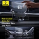 Тримач Baseus UltraControl Gravity Car Mount for Foldable Phone Grey - зображення 11