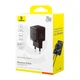 Адаптер мережевий Baseus Palm Fast Charger |1Type-C, 20W/3A, PD/QC| - изображение 2