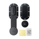 Держатель Baseus PrimeTrip Magnetic Car Mount (Android Version) Stick-on Type C02 Black - изображение 5