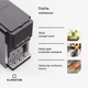 Льодогенератор Klarstein ArcticBlend 3-в-1 (10046191) до 20 кг льоду на день - зображення 5