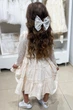 Сукня Serkon 116 см Білий (8682857007580) - зображення 8