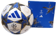 Мяч футбольный в коробке Adidas UCL 2025 league BOX JP1548 №4 Бело-синий - изображение 1