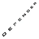 Емблема напис передня Defender для Land Rover (Чорна) 720х35 мм (на скотчі) LR130857 - изображение 3
