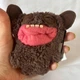 Игрушка брелок Fuggler Фуглер Grin Grin V3 12 см коричневый - изображение 2