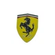Емблема Ferrari 74,2×53,6мм метал (на скотчі) - изображение 1