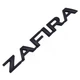 Емблема напис ZAFIRA Зафіра 145х18 мм Чорна (Завод) - изображение 1