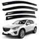 Дефлектори вікон вітровики Mazda CX-5 (KE) 2012-2017 Скотч 3M Voron Glass - изображение 1