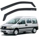 Дефлектори вікон вітровики для Fiat Jumpy Scudo Expert 2007- Довгий вниз до дзеркала Voron Glass - изображение 1