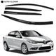 Дефлектори вікон вітровики для Renault Fluence 2009- 4 шт (Auto Clover) - изображение 1