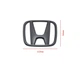 Емблема решітки задня для Honda матова Чорна 113х92 мм Пластик (на скотчі та 2 вусики по центру) (Завод) - изображение 2
