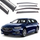Дефлектори вікон вітровики Benke для Opel Insignia 2017- Молдинг Нержавіюча сталь 3D (BOPIS1723-W/S) - зображення 1