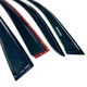 Дефлектори вікон вітровики для Skoda Octavia A5 2004-2014 Liftback Хетчбек Гнучкі (Acrylic) - зображення 2