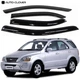 Дефлектори вікон вітровики для KIA Sorento 2003-2008 4 шт (Auto Clover) - изображение 1