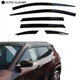 Дефлектори вікон вітровики для Jeep Compass 2006-2017 6 шт (Auto Clover) - изображение 1