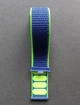 Ремешок нейлоновый MRK для фитнес браслета Mi Smart Band 8 Pro/9Pro/ Xiaomi Redmi Watch 4/5 темно-синий з лаймовым (mrk6446) - изображение 3
