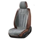 Накидки для передніх сидінь Алькантара Elegant ANCONA Grey Передні 2 шт (700 803) - зображення 5