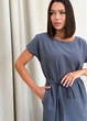 Сукня жіноча вільного крою ART KNIT графіт Маргарет, L 037207 - зображення 9