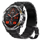 Смарт часы мужские UWatch Canmixs водонепроницаемые противоударные с круглым циферблатом Черный - изображение 4