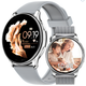 Смарт годинник жіночий UWatch Smart Melisia сталевий з двома ремінцями Сірі - зображення 2