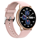 Женские смарт часы UWatch Melisia водонепроницаемые стальные с двумя ремешками Розовый - зображення 2
