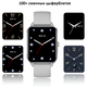 Женские умные часы UWatch для Android и IOS с функцией разговора и ответа на звонок водонепроницаемые Чёрный - изображение 4