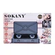 Настольная газовая плита для баллонного газа 4400 Вт Черный Sokany SK-07004 - изображение 6