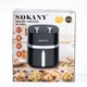 Аэрогриль-фритюрница Sokany SK10024 1500 Вт на 6.5 л Черный - изображение 4