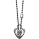 Винтажная подвеска с вращающимся механизмом RotatableNecklace, серебристая - изображение 1