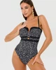 Купальник злитий Sisianna 53823128 Чорний 46 (2XL) стегна 111-115 см груди 3C-4D - зображення 2