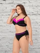 Купальник роздільний Fuba 24043163 Чорний 54 (4XL) повнота грудей 4D-5E; стегна 116-120 см - зображення 2