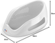 Шезлонг для ванни Angelcare Light Grey (666594205919) - зображення 5